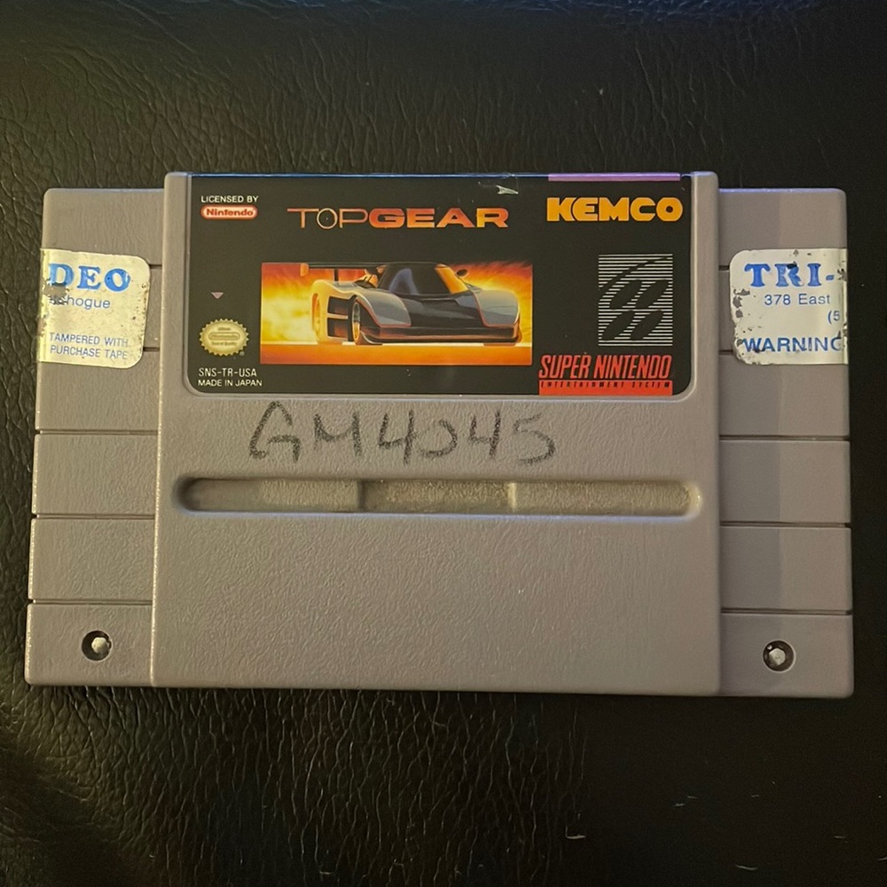 Top Gear 🎮 SNES